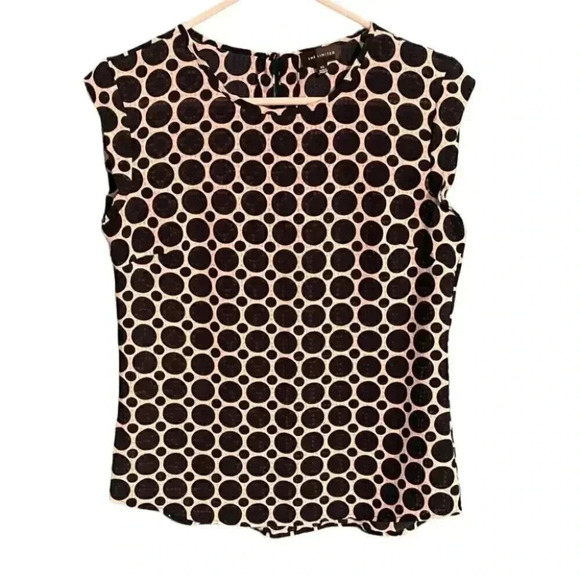 The Limited Black & White Polka Dot Top - Picture 1 of 6